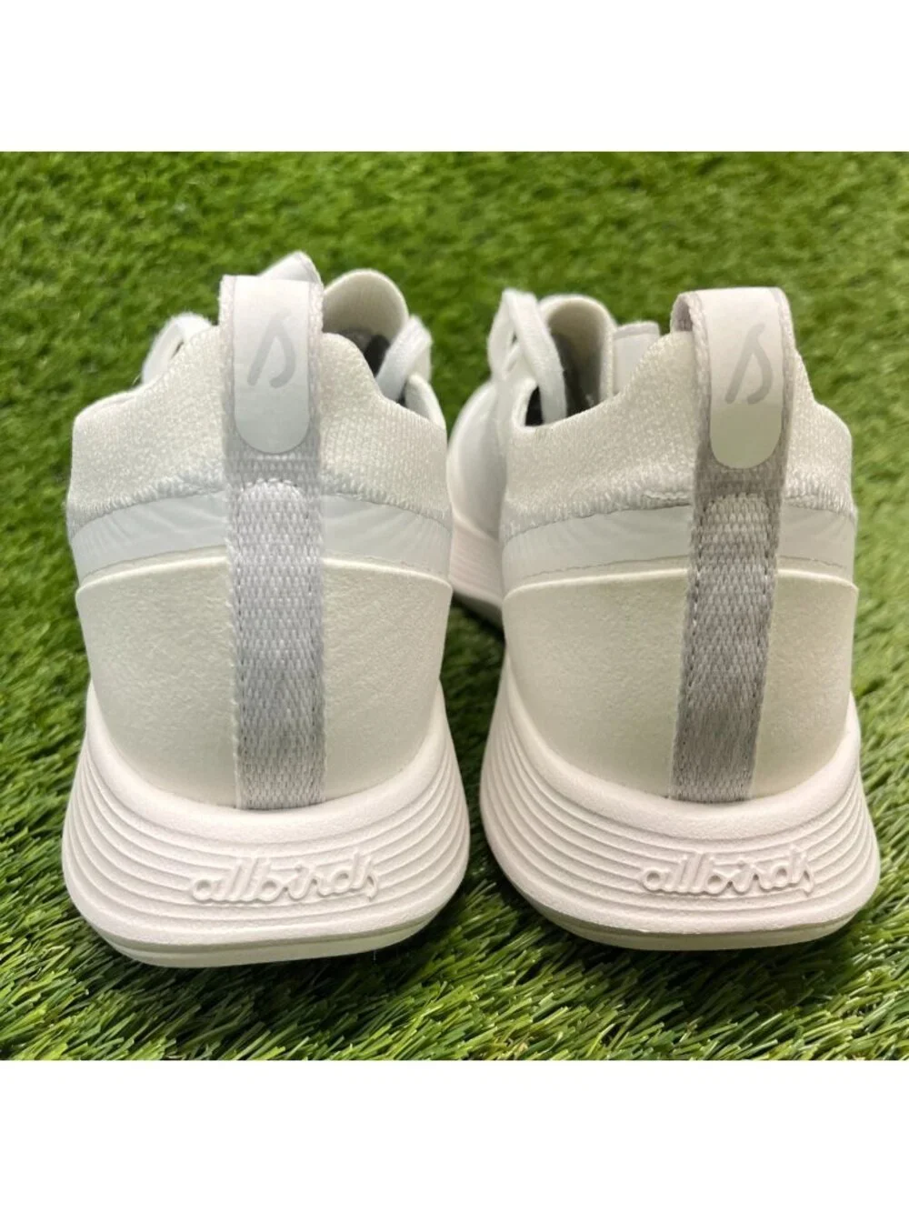 Allbirds Strider Womens Size 8 White Athletic Running Walking Shoes Sneakers